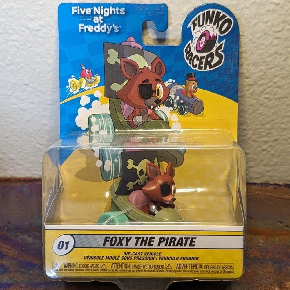 FUNKO - FIVE NIGHTS AT FREDDYS RACERS - FOXY THE PIRATE - COLLECTIBLE - NEW